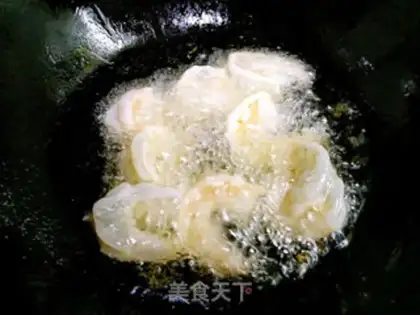 Make Mustard shrimp balls step 3