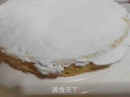 Make Fancy cream cake step 2