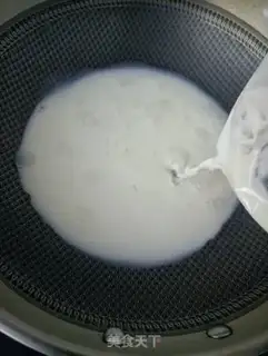 Make walnut milk oatmeal step 1