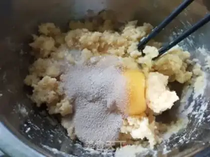 Make Corn pasta step 1