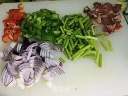 Make The lamb pasta fish step 1