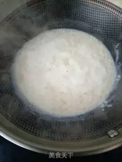 Make walnut milk oatmeal step 4