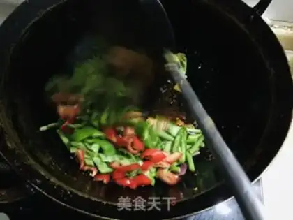 Make The lamb pasta fish step 5