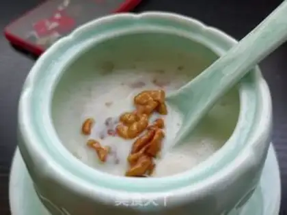 Make walnut milk oatmeal step 8