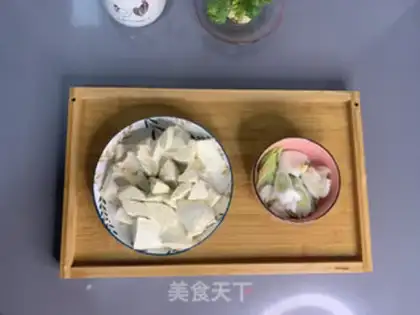Make Tofu onions step 2