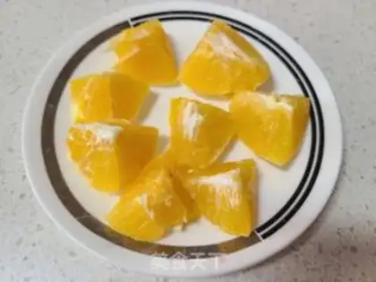 Make Orange pomegranate juice step 2