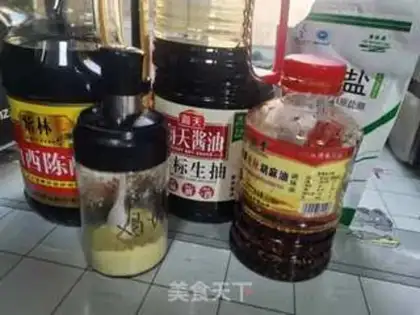 Make Eggs and tofu step 1