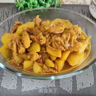Make Curry potato chicken step 8