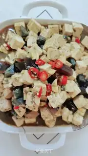 Make Eggs and tofu step 2