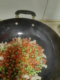 Make Chicken veggies step 6