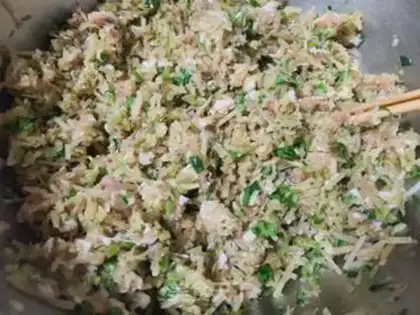 Make Carrot pie step 1