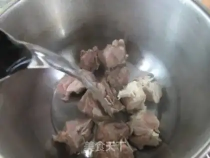 Make Red burning of sheep bones step 2