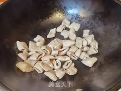 Make Chili fried intestines step 4