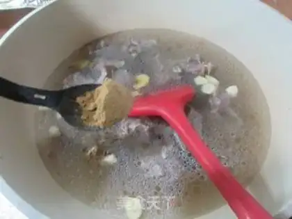 Make Red burning of sheep bones step 8