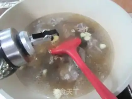 Make Red burning of sheep bones step 9