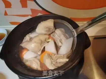 Make Lamb chop carrot soup step 13