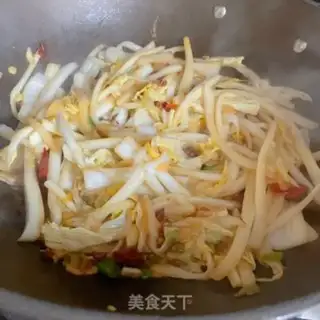 Make Spicy cabbage step 5