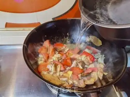 Make Tomato potato stew step 16