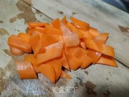 Make Pine pickles, carrotd eggs step 2