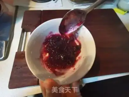 Make Blueberry Mountain step 4
