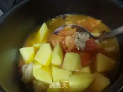Make Tomato potato stew step 21