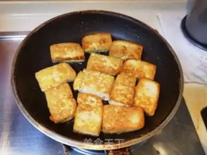 Make Fried tofu step 4