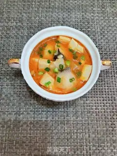 Make Tomato tofu fish soup step 9