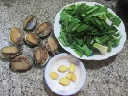 Make Garlic fried abalone step 0