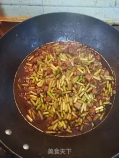 Make Garlic fried meat step 5