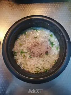 Make Vegetable congee step 5