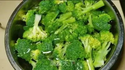 Make The broccoli step 1