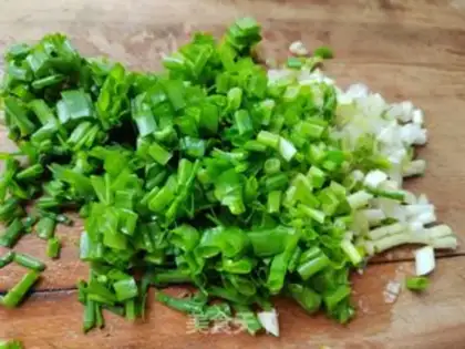 Make Frozen bacon rice step 12
