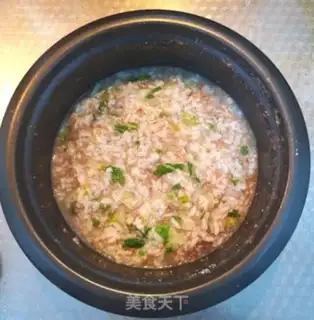 Make Vegetable congee step 6