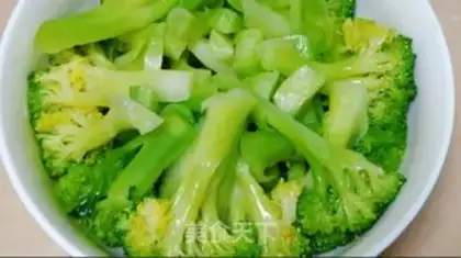 Make The broccoli step 4