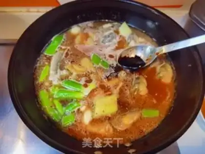 Make Soy sauce and catfish step 15