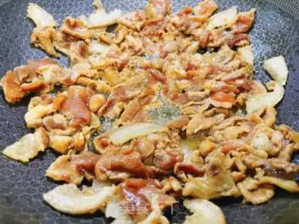 Make Fried meat step 5