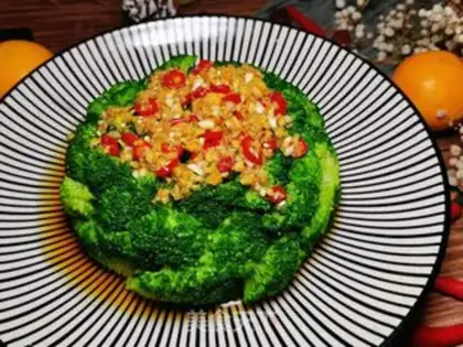 Make The broccoli step 8