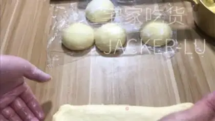 Make Milky coconut rolls step 16