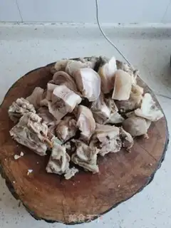 Make The red lamb head step 1