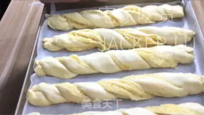 Make Milky coconut rolls step 19