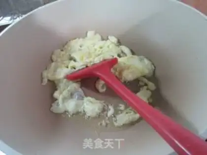 Make Eggs and cabbage and rice step 3