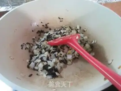 Make Eggs and cabbage and rice step 5