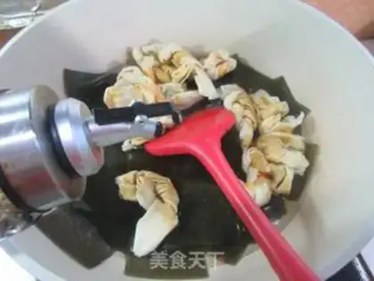 Make The sea belt burns the knots step 3