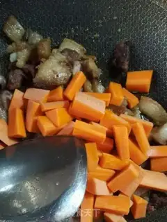 Make Five bean bean bean potato noodles step 7