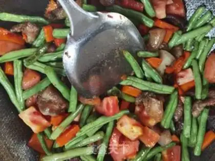 Make Five bean bean bean potato noodles step 11