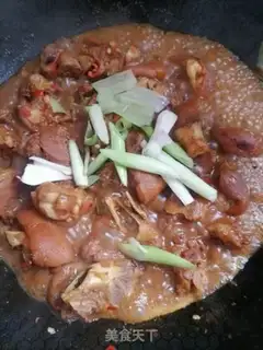 Make Red burning pig hoof step 11
