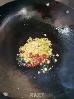 Make Fry mushrooms and fried chickens step 8