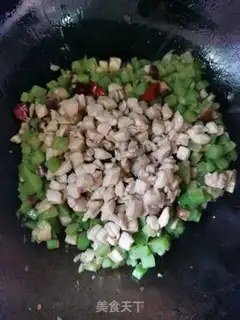 Make Fry mushrooms and fried chickens step 10