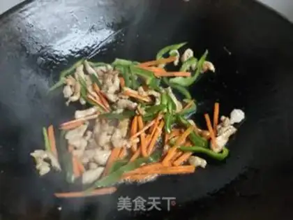 Make Pumpkin with garlic step 3