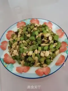 Make Fry mushrooms and fried chickens step 11
